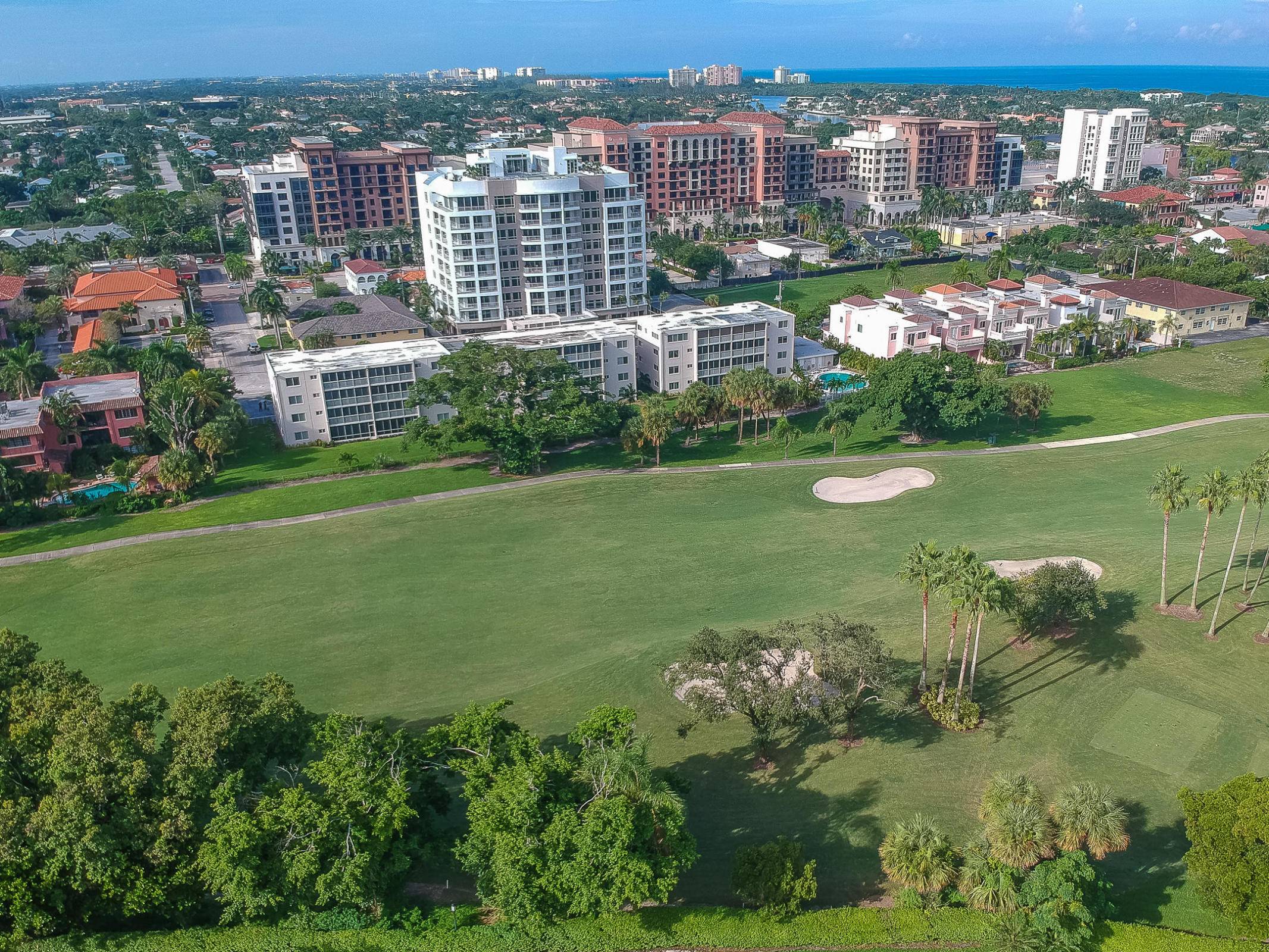 This beautiful Penthouse Corner unit over looks THE BOCA RATON used to be the Boca Raton Resort and Club golf course.