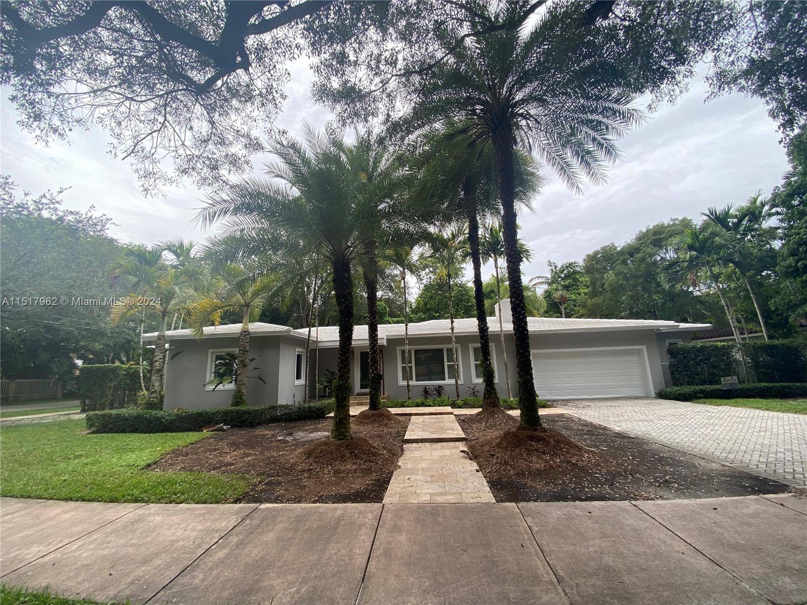 Perfectly situated in Coral Gables, this stunning 5 bedroom, 5 bathroom 1 2 half bathroom home has undergone a complete remodel 3, 880sqf.