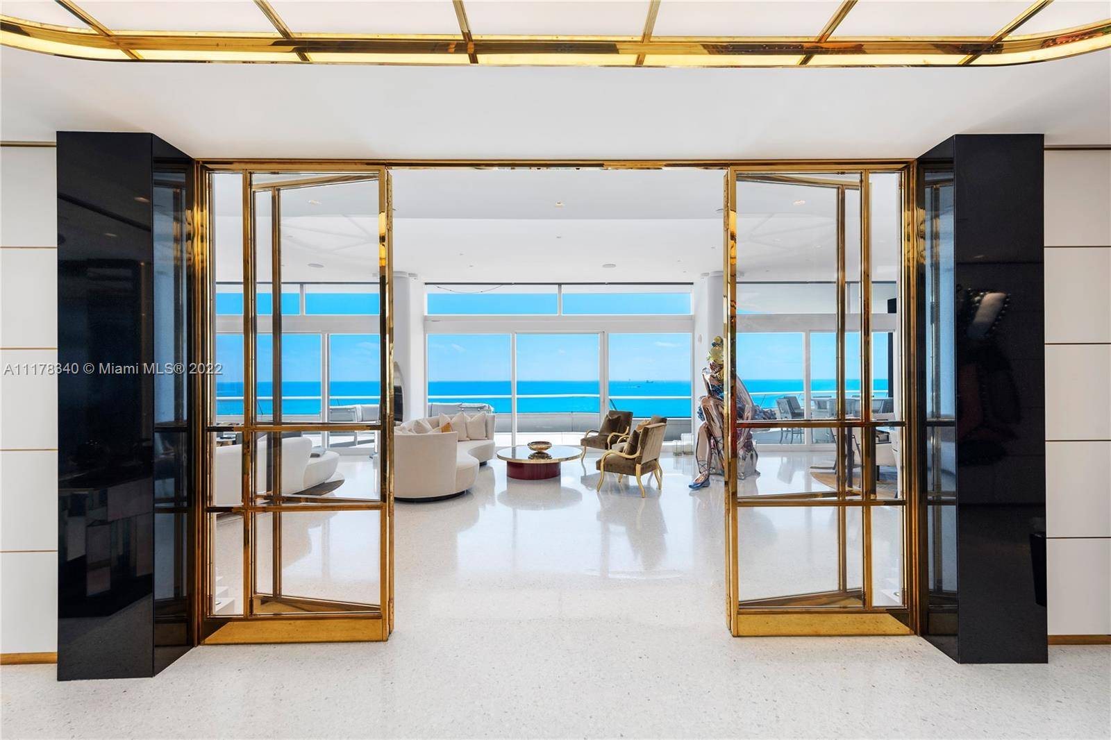 IMPECCABLY DESIGNED ART DECO PENTHOUSE MASTERPIECE BY WETZELS BROWN PARTNERS OF AMSTERDAM CROWNS FAENA HOUSE.