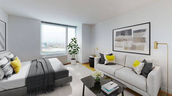 Lease Take Over Lease Expires 02 28 21 Facing west this spacious STUDIO 1BA offers an efficient floor plan with an amazing view of the Manhattan skyline, a spacious living ...