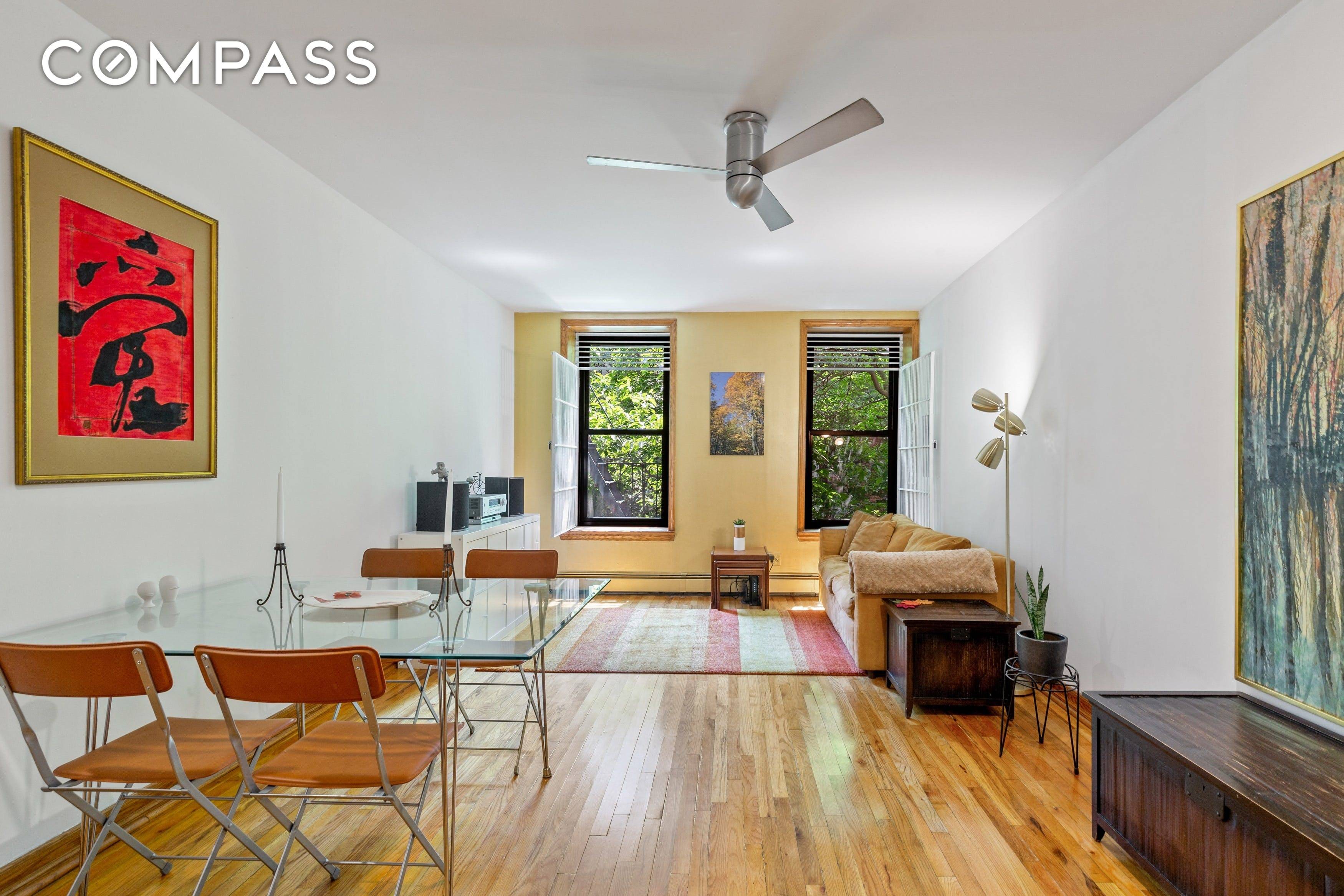 OASIS BY THE PARK Live surrounded by nature and beauty in this over sized one bedroom near Morningside Park.