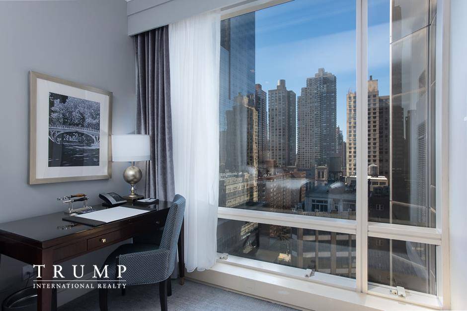 Hotel condominium unit at Trump International offering a flexible owner use policy.