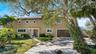 Exterior front photo of 2306 John Anderson Dr., Ormond Beach, Intracoastal Waterway views, Charming two story home with tropical landscaping, Boat lif
