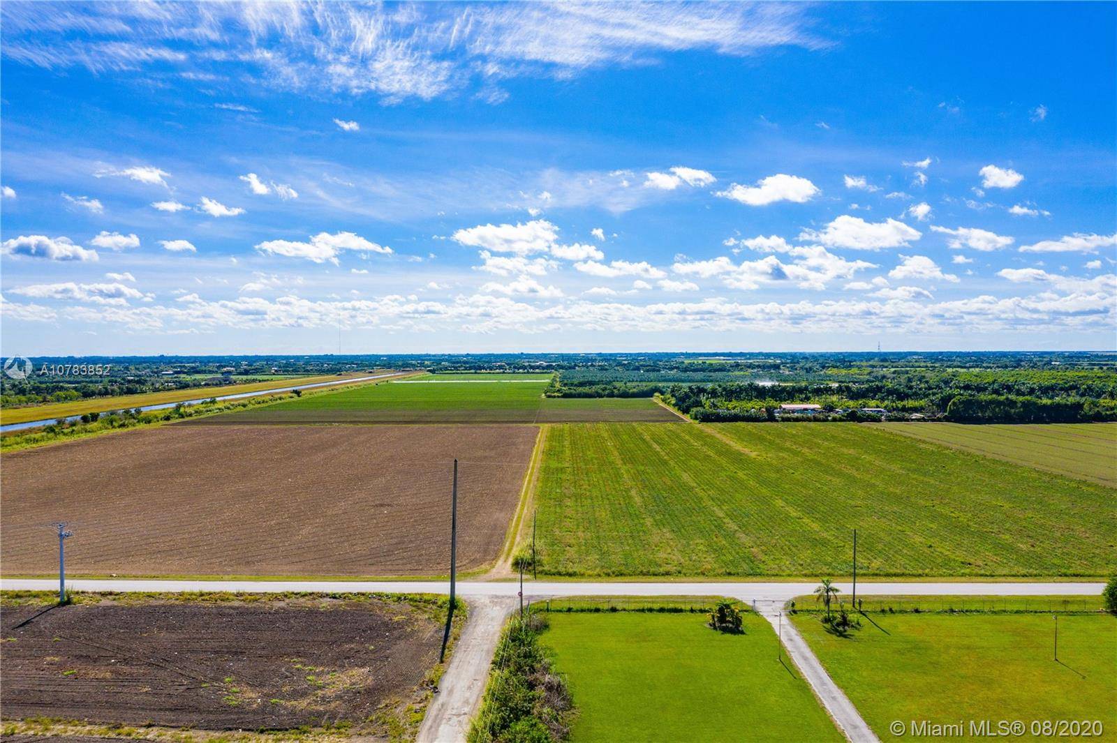 109. 93 of agricultural land in Miami Dade for sale West of Krome Avenue.