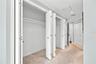 Master bedroom closets