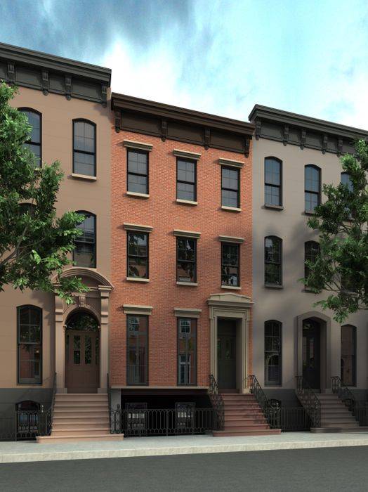 23a Wide Townhouse on Prime W Chelsea Block Currently configured as six apartments, this townhouse will be delivered vacant.