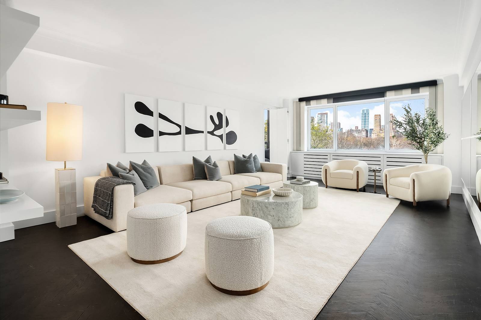 JUST STAGED amp ; BACK ON MARKET RARE OPPORTUNITY TO OWN A CONDO ON 5TH AVENUE This stunning corner residence on Fifth Avenue with full Central Park views presents an ...