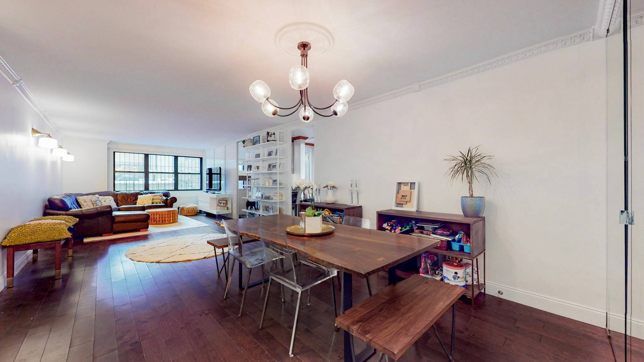 Move right in to this massive renovated 2br 1ba with fabulous storage in a premier full service Kips Bay co op.