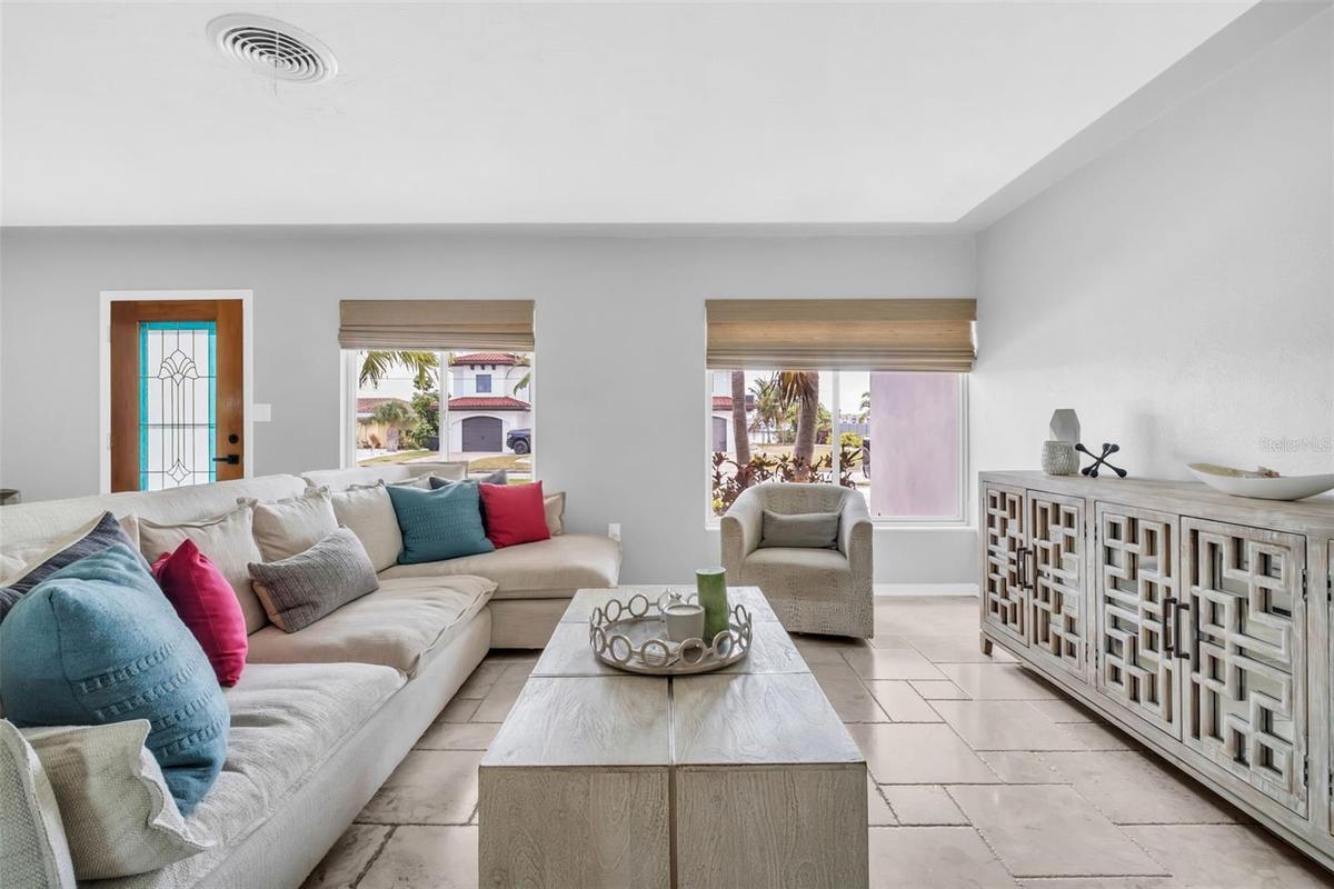 Spacious Living & Dining Area