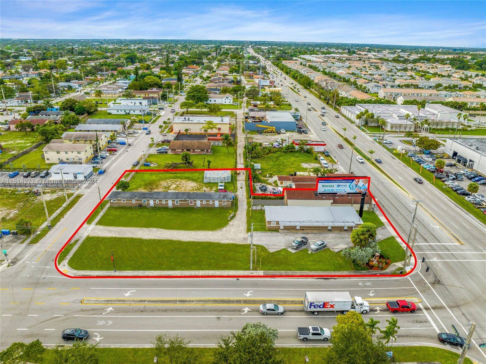 Located at 4004 Pembroke Rd on the bustling border of Hollywood and West Park, this exceptional development site presents an exciting opportunity for savvy investors and developers.