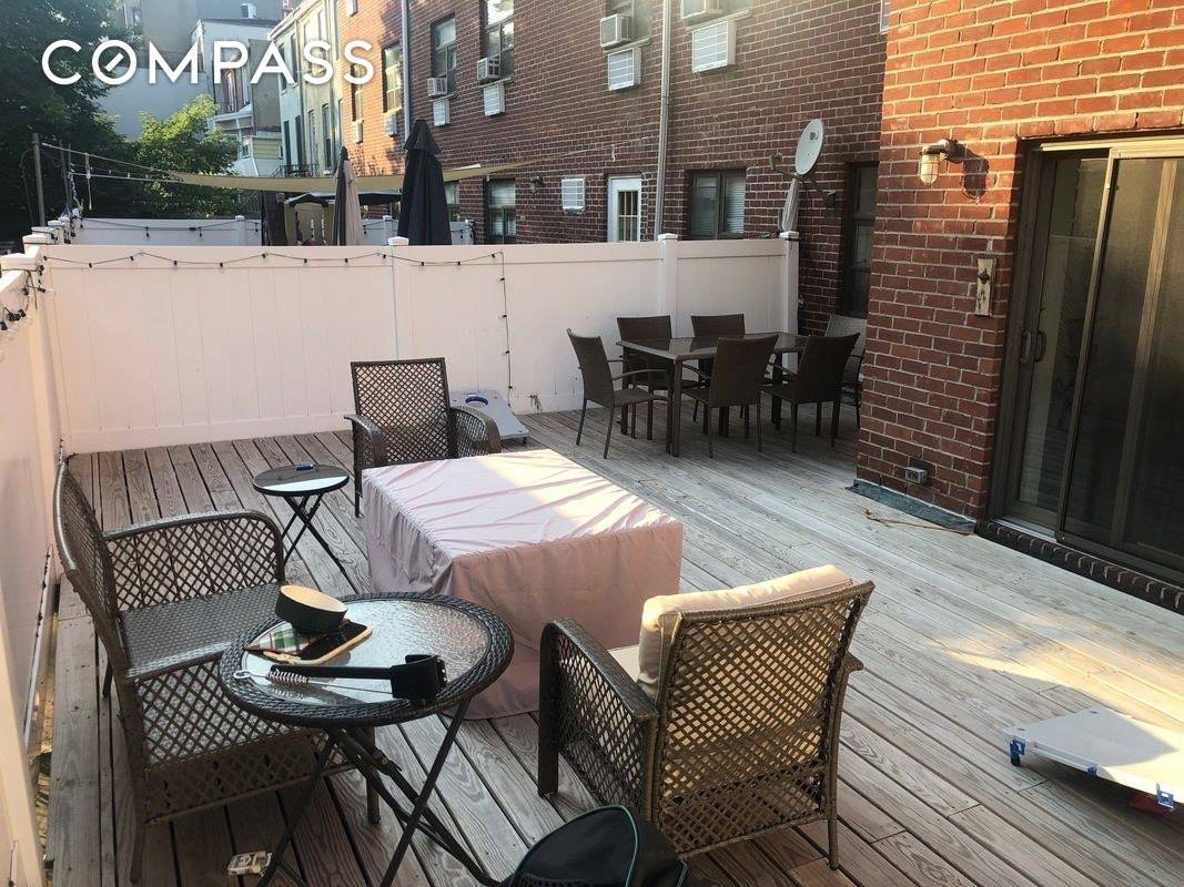 Rarely available one bedroom with a over sized private recently renovated apartment and 24 foot long terrace thats also 15 foot wide.