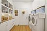 Landry room with pantry.