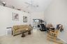 Formal livingroom with sliders to lanai