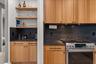 Updated butlers pantry with shelving