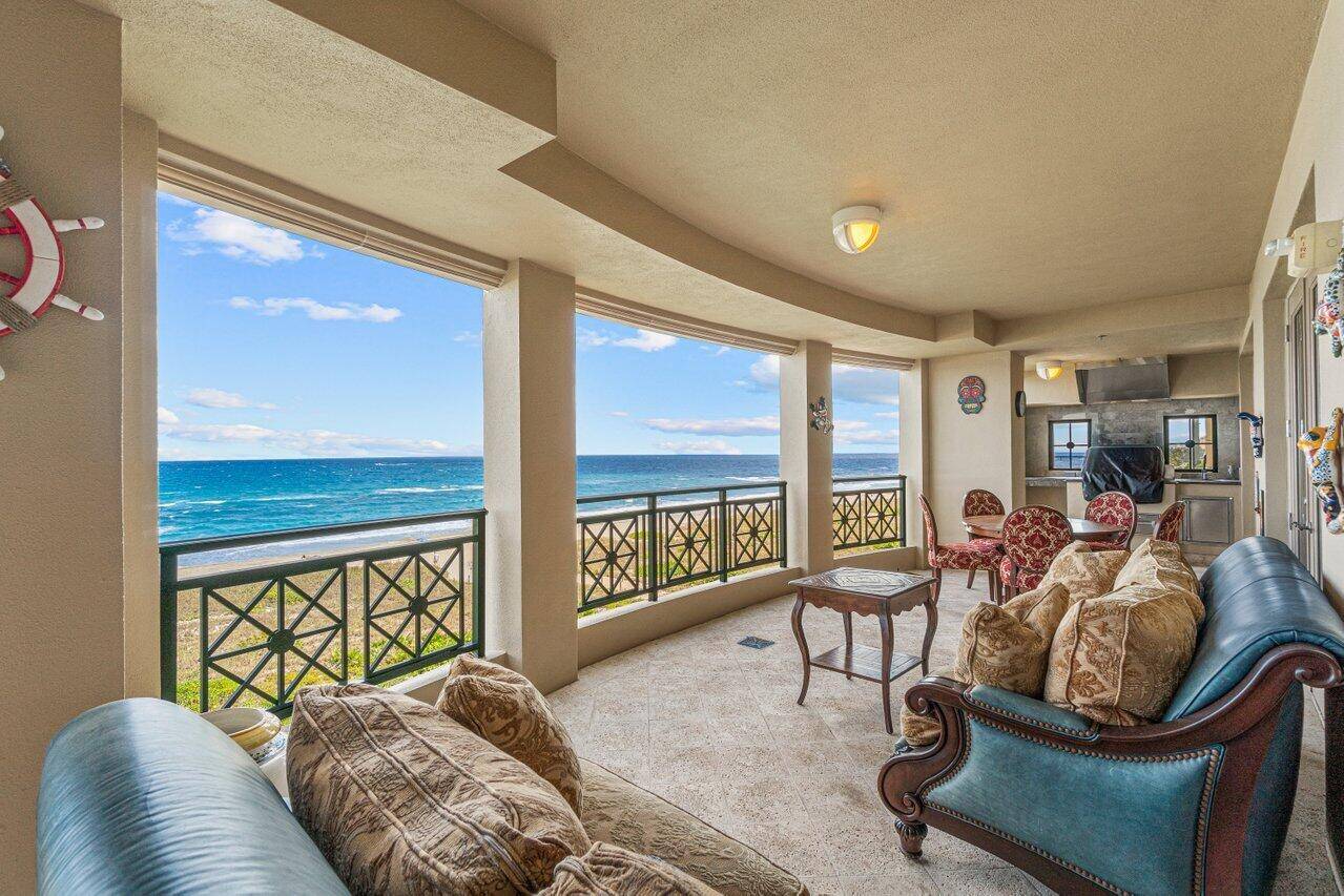 Absolutely gorgeous residence which sits directly on the beach with sweeping ocean views.