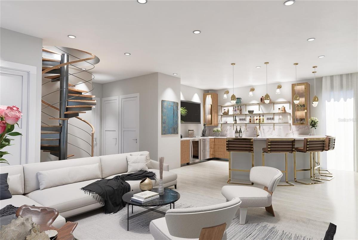 Lounge and Bar Area - Level 1