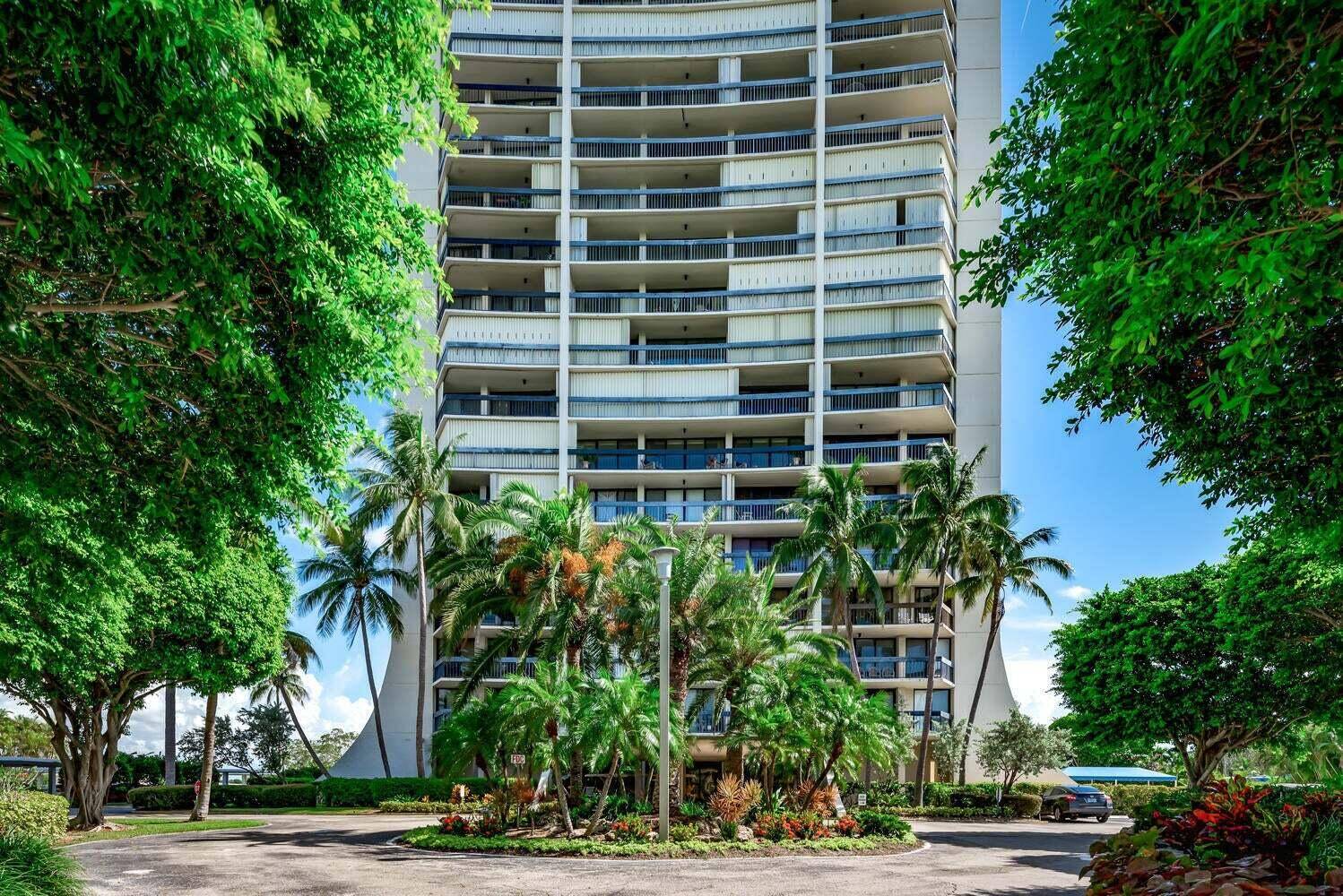Enjoy these Magnificent views from either of the 2 balconies in this Beautiful 2 bedroom 2 bath corner unit with open kitchen in Prestigious gated community of Lands of the ...