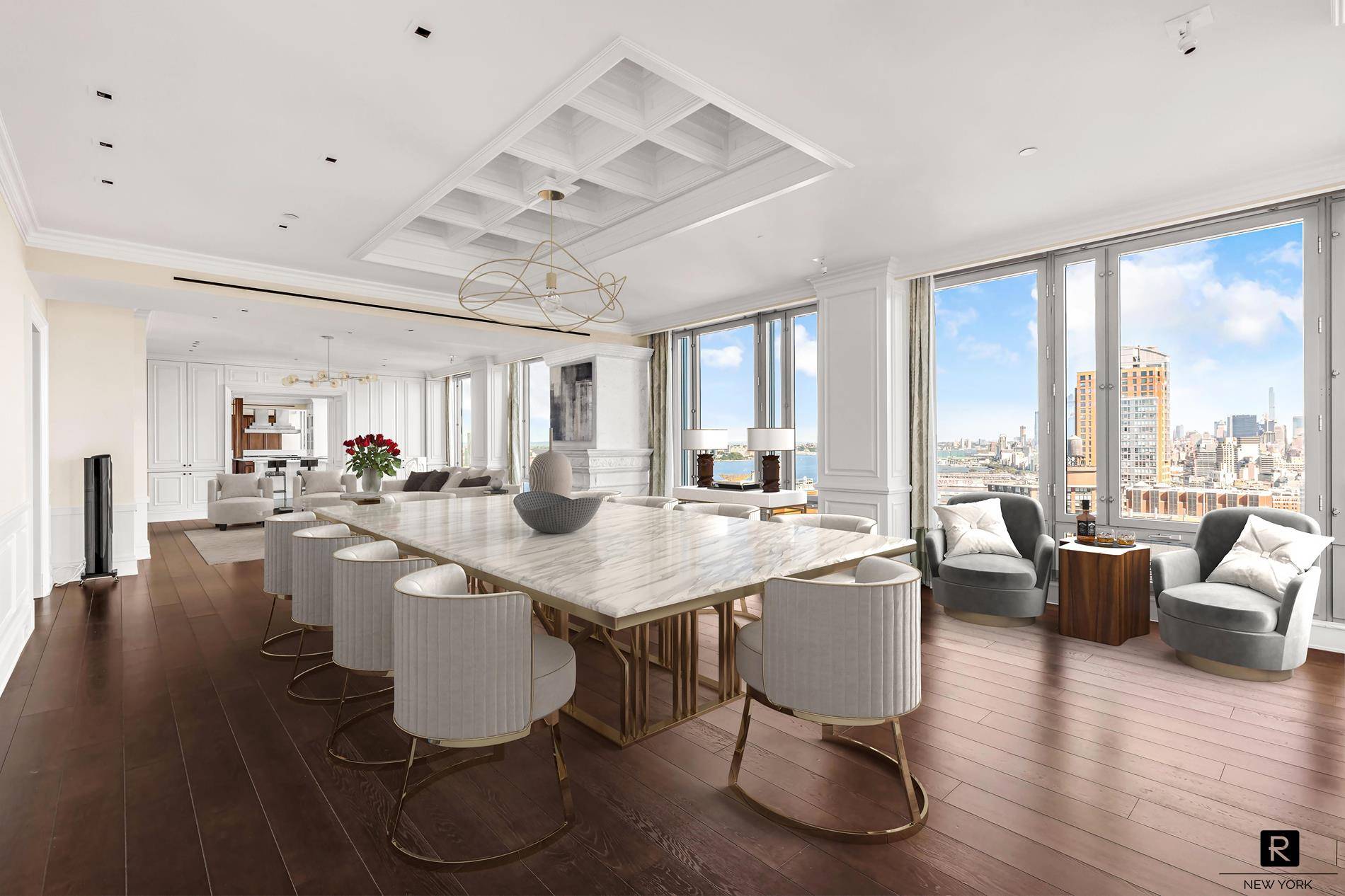 Penthouse 3, the crown atop the Riverhouse Condominium, is an exceptional 4, 750sqft 4 bedroom, 5.