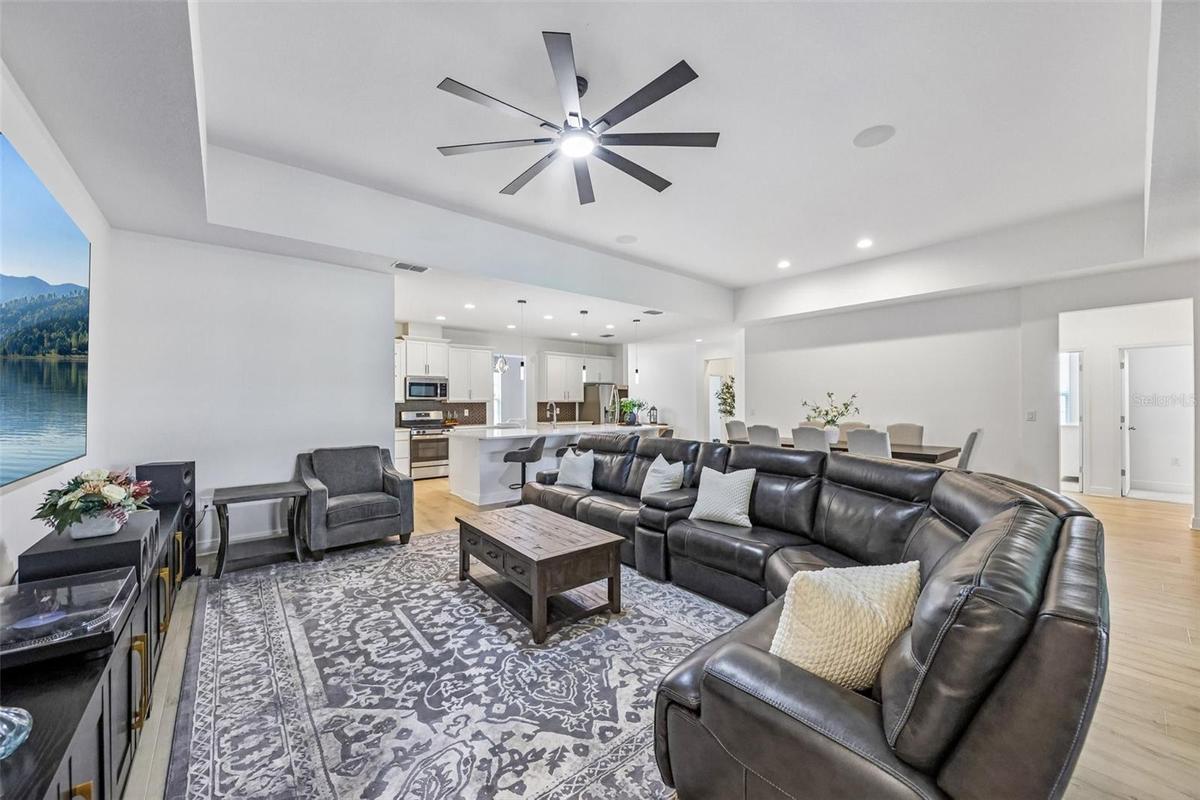 Open concept living at it's finest.