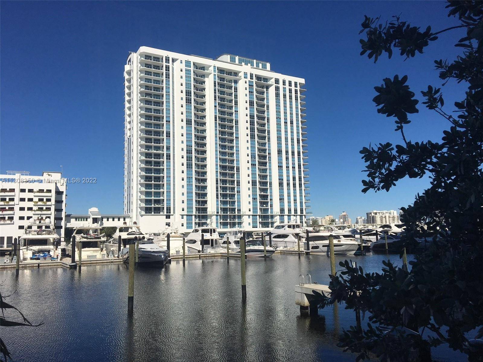 Stunning unit at Marina Palms with panoramic intracoastal view.