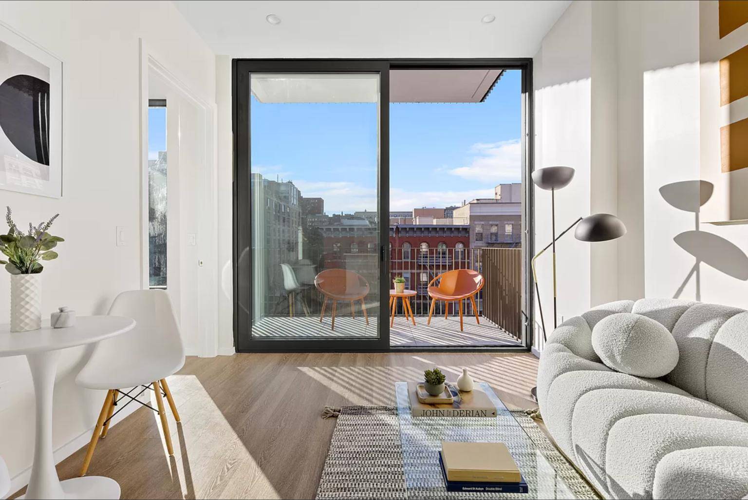 Park Row Brand New Luxury Rental 2 Bed 1 Bath ResidenceEach unit offers immense natural light through oversized 8ft windows amp ; soaring 11ft ceilings !