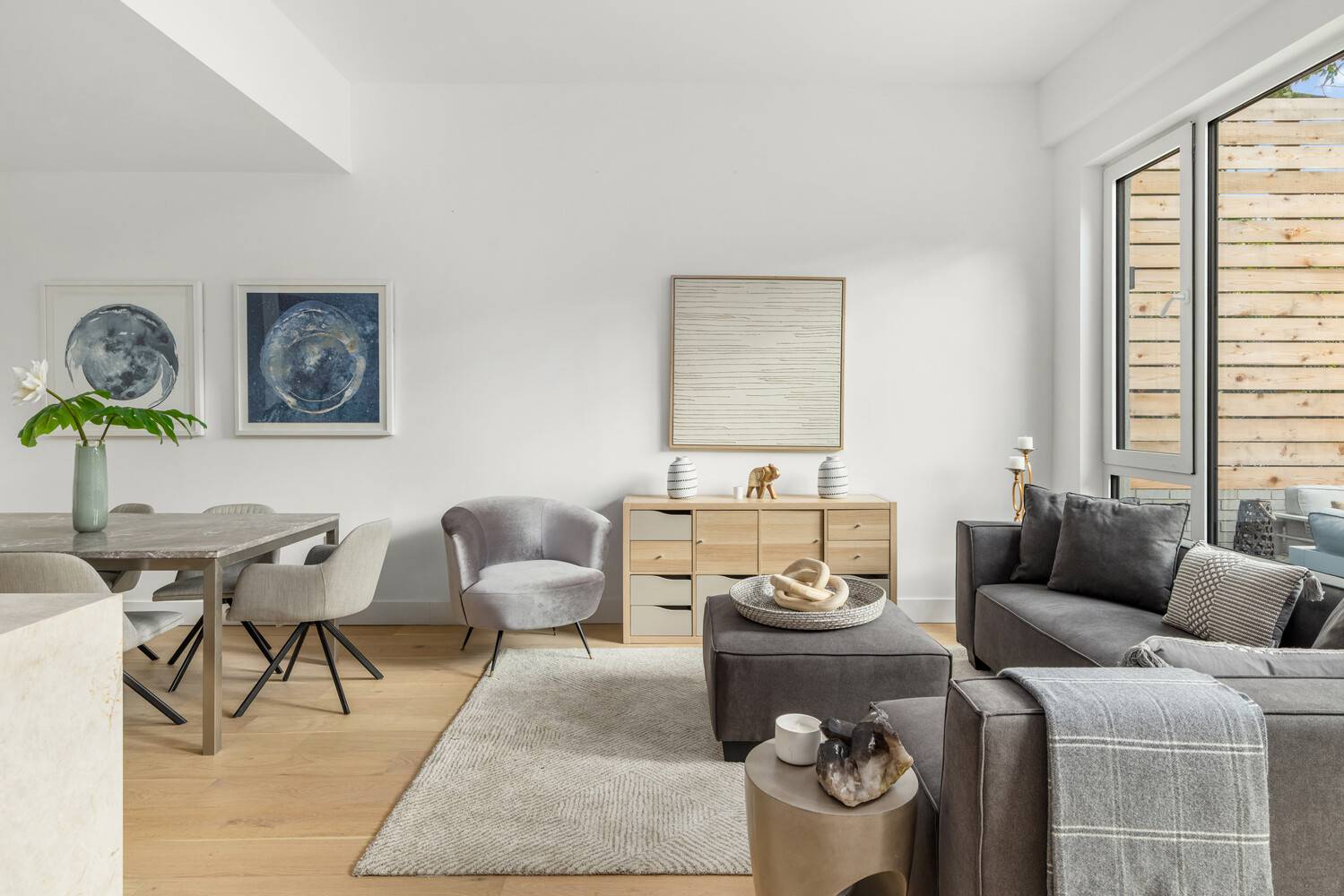 Simply put, the most optimally designed garden duplex to come to market in Prospect Heights.