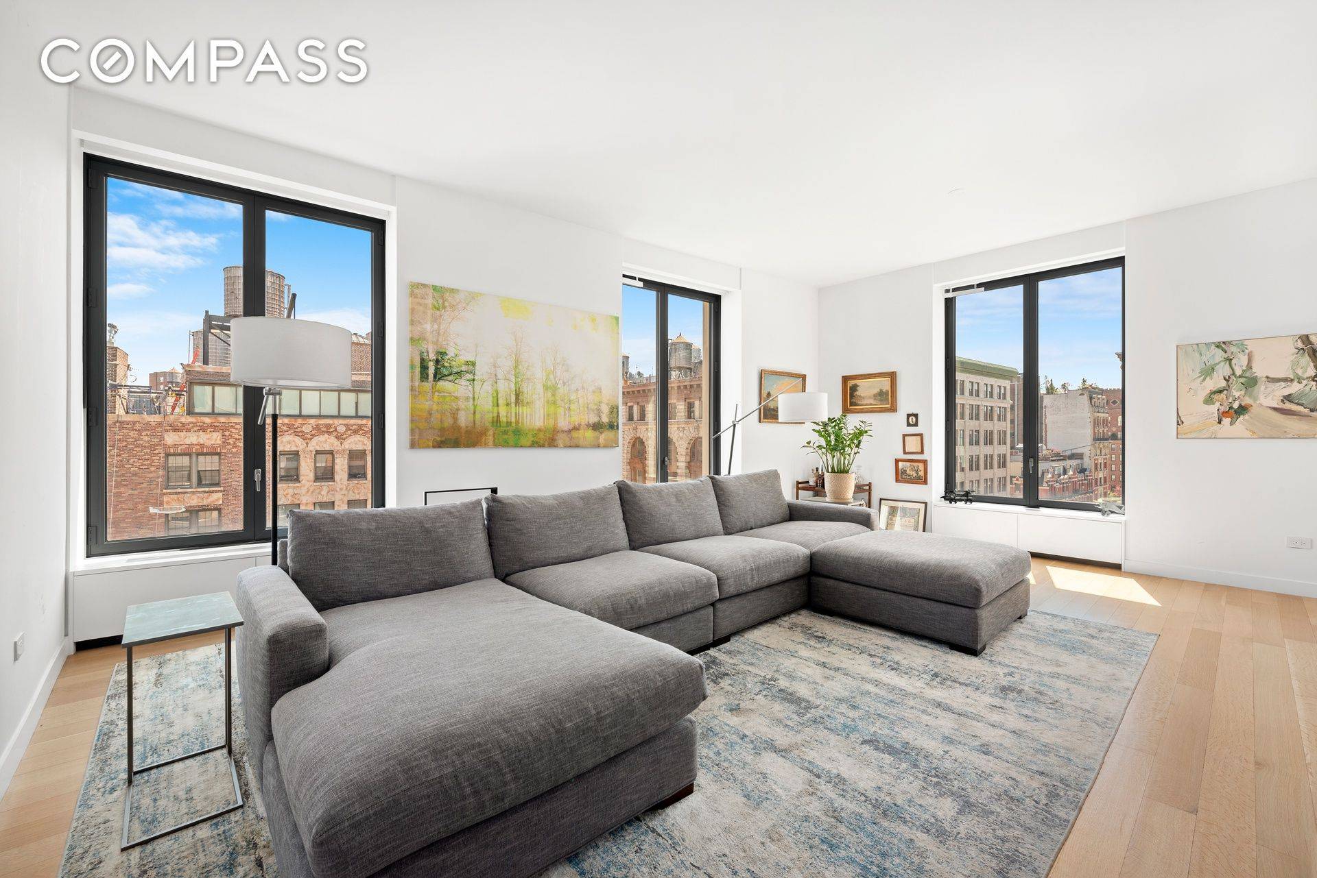 Greenwich Village Luxury Two Bedroom Rental in the Prized 21 East 12th Street Condominium.