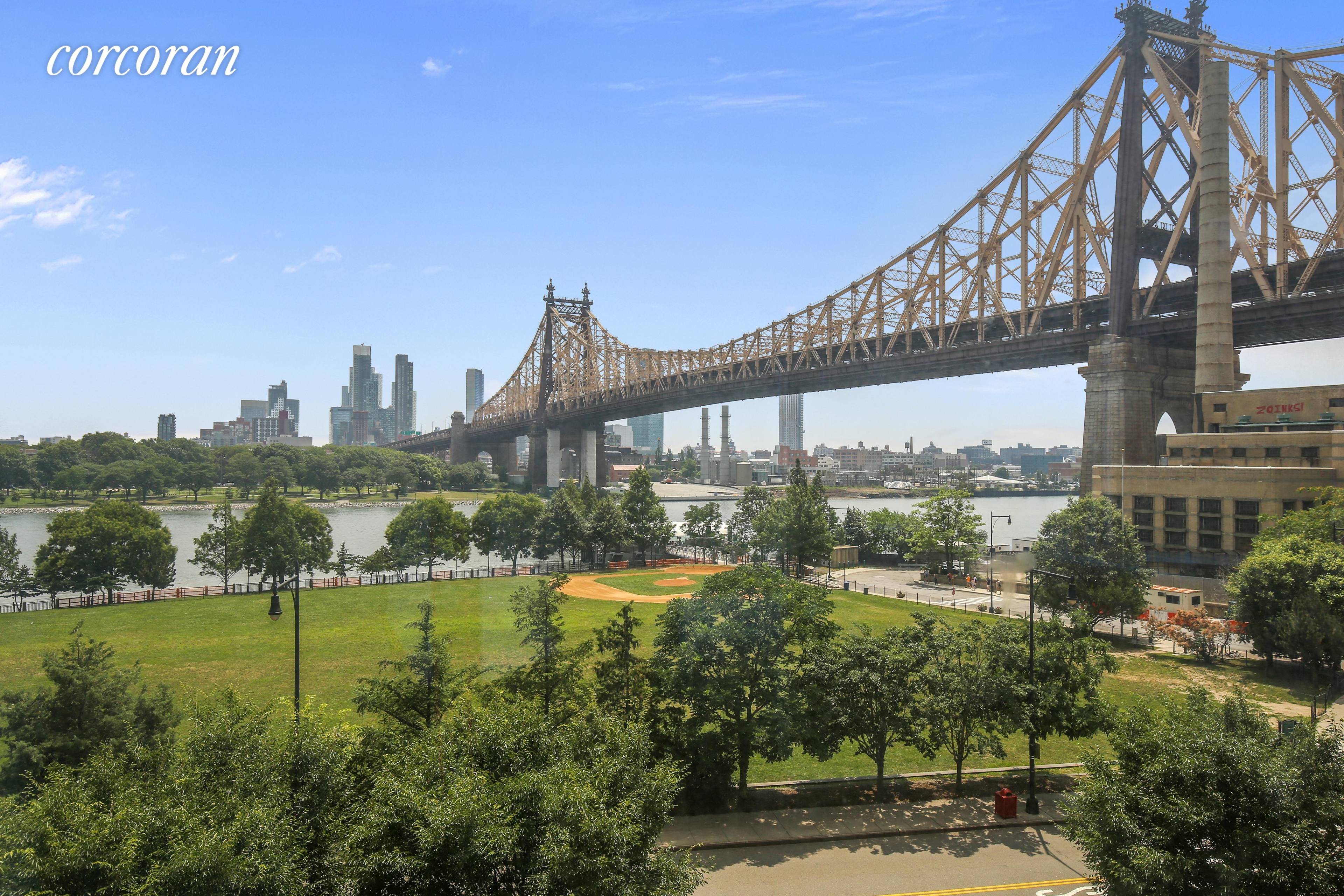 New Corner 2 Bedroom 2 Bathroom with Dining Alcove and Washer Dryer In Unit in the Most Desirable Condo Building on Roosevelt Island !