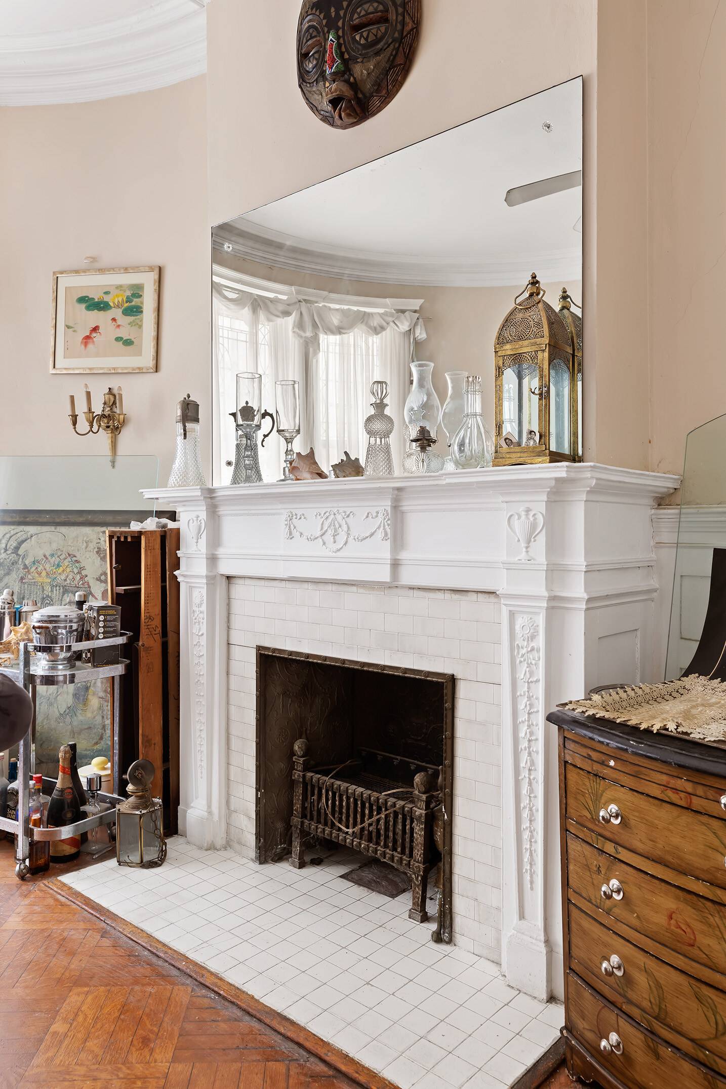 Welcome to this enchanting two family townhome nestled in the heart of the Crown Heights Historic District.