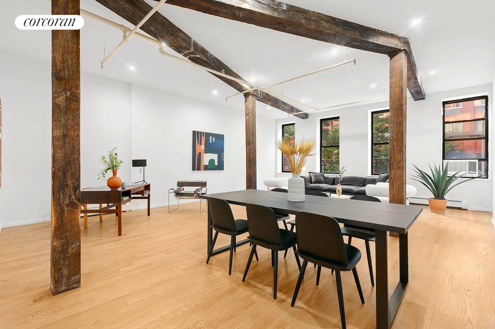 Artisan 1, 500sf two bedroom full floor through LOFT conversion in prime Lower East Side location.