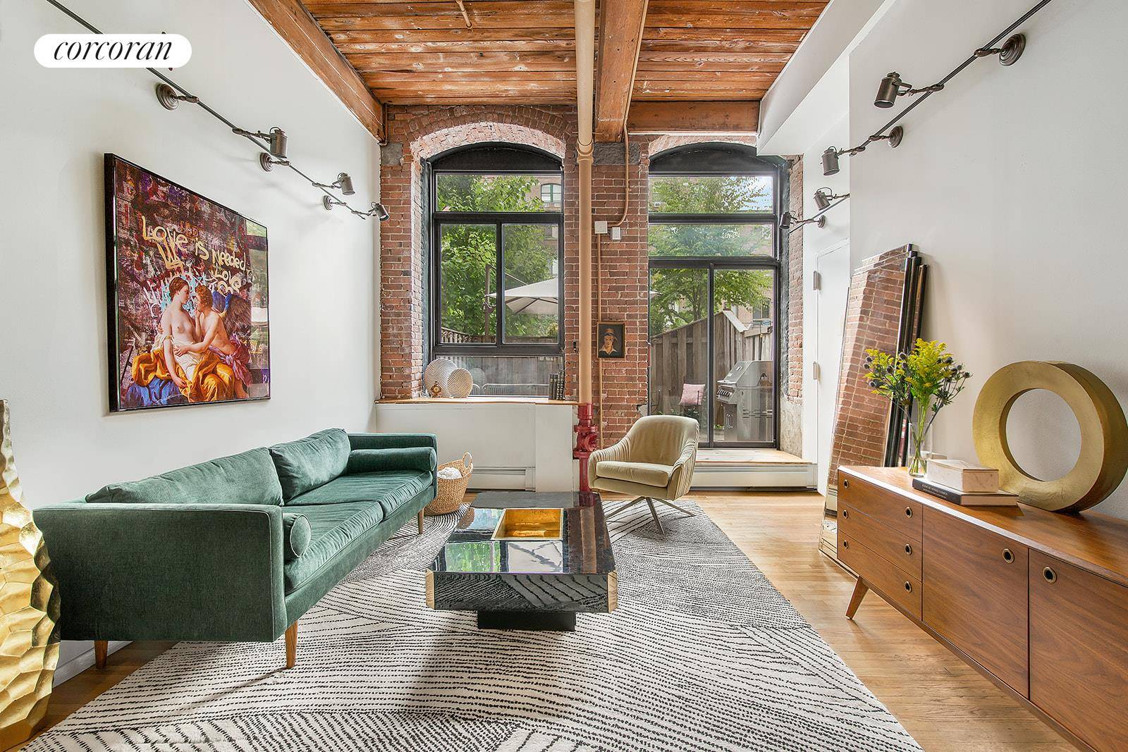 420 12th Street L1R and Garden BRICK amp ; TIMBER loft style perfection at the coveted Ansonia Court.
