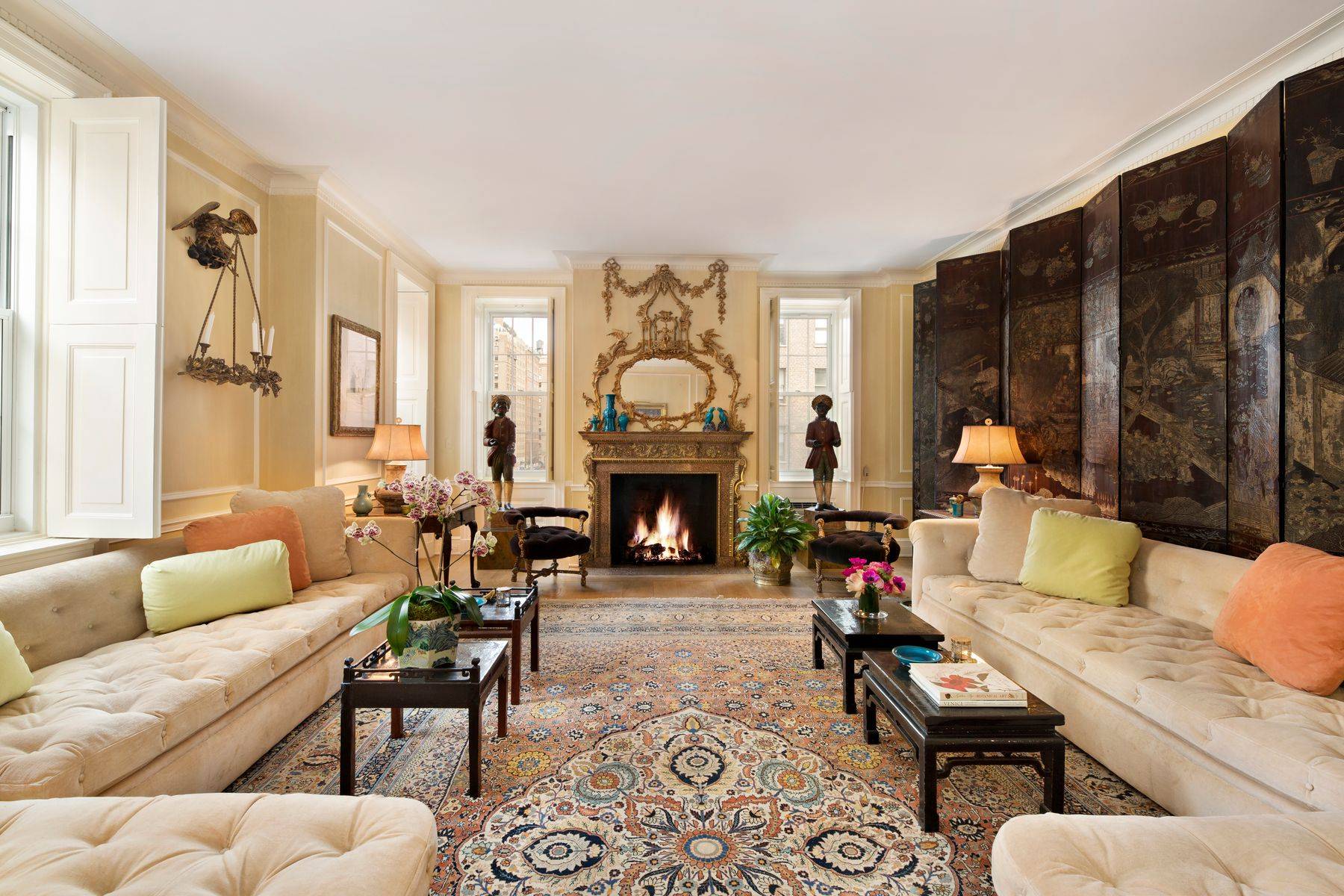 This marvelous sun filled and extremely elegant corner duplex is the epitome of Upper East Side chic.