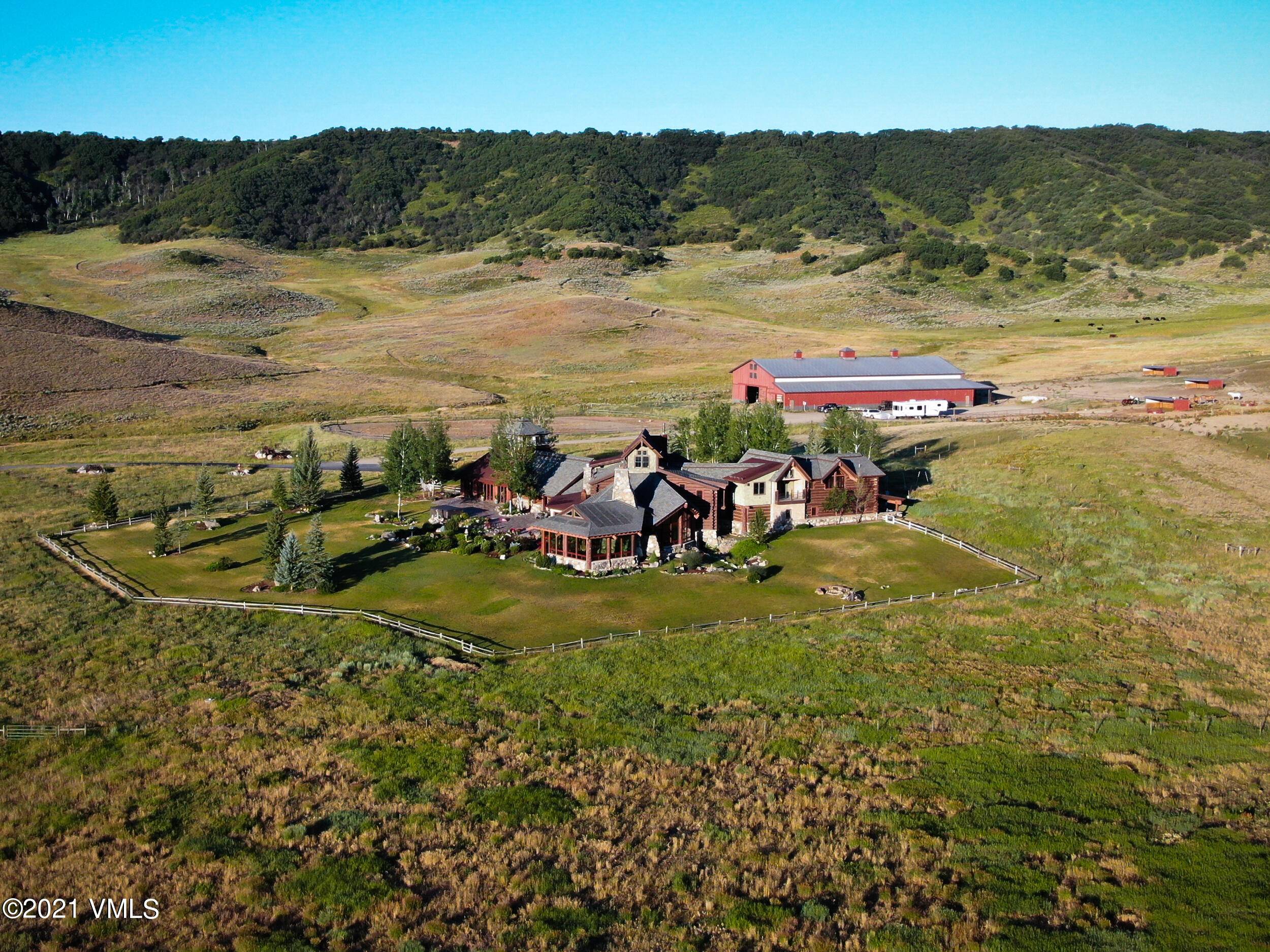 The backdrop to this amazing ranch is Sleeping Giant Mountain, a historic landmark just west of the Elk River Valley.