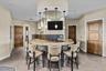 Stylish Clubhouse Bar Designed for Social Gatherings