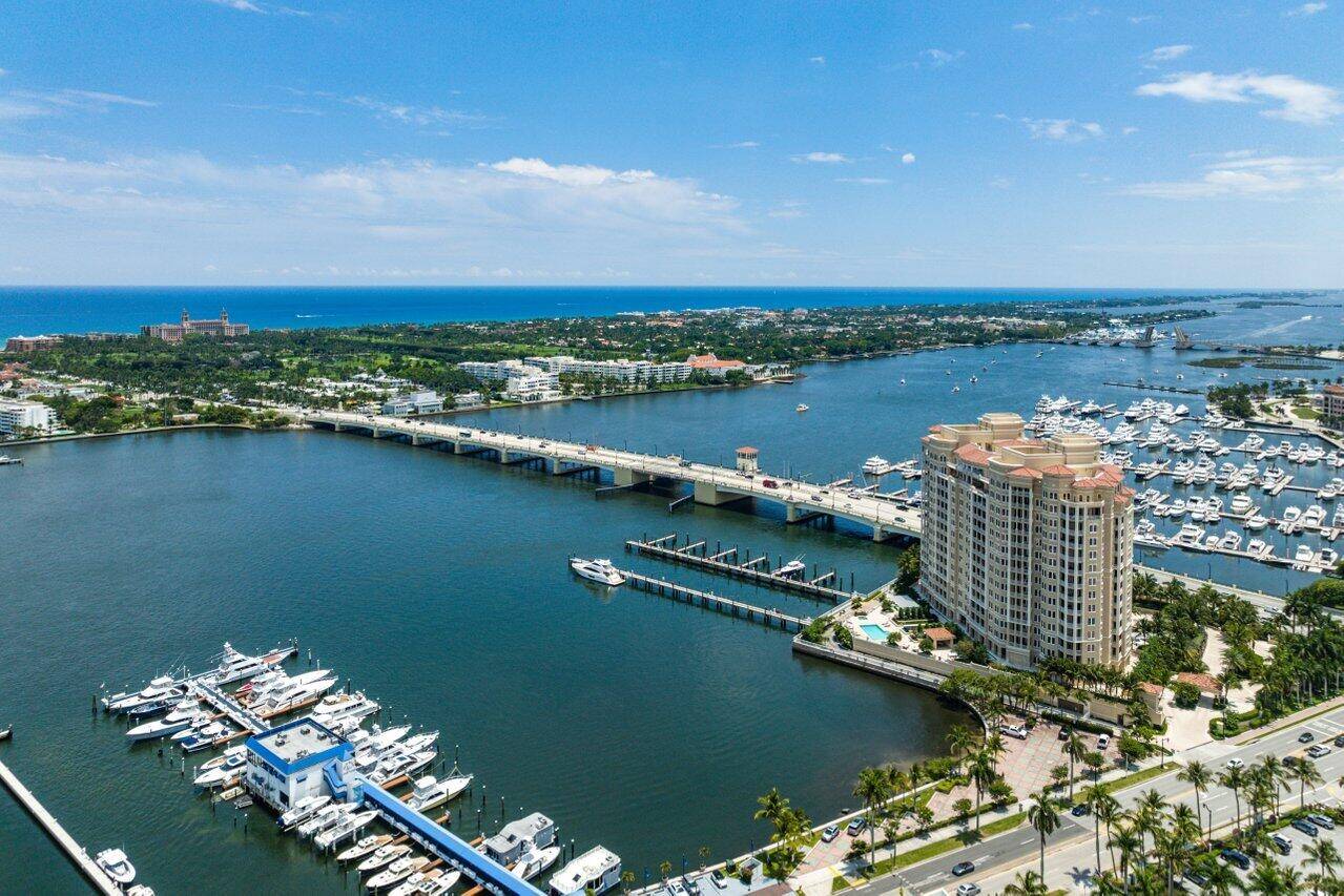 Extraordinary living with panoramic intracoastal, Palm Beach and ocean views from the 11th floor in One Watermark Place, a full service exclusive resort like waterfront community ideally situated on famed ...