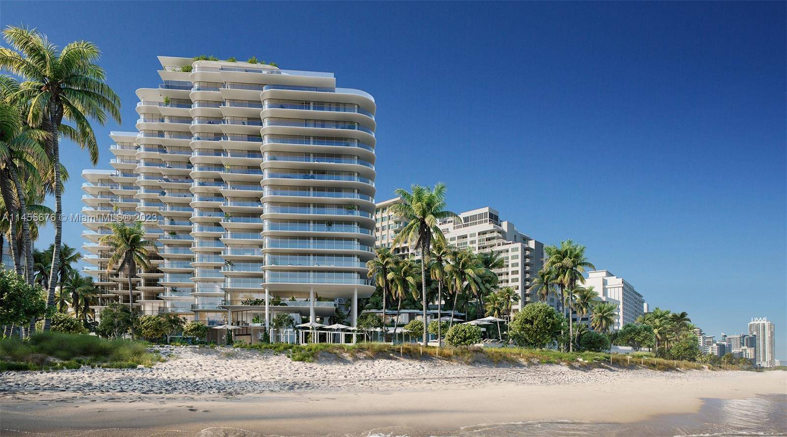 The Perigon Miami Beach the newest ON THE SAND property to be developed in Miami Beach at 5333 Collins Ave.