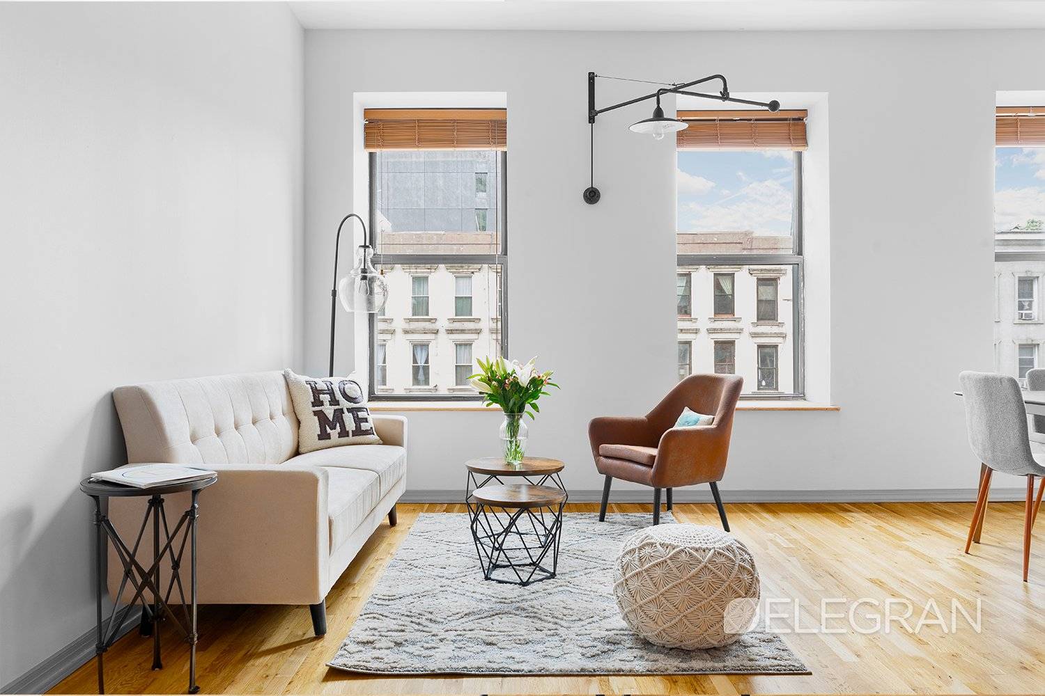 At the iconic address mentioned in Jay Z s Empire State of Mind, this duplex is located in the lovely Boerum Hill neighborhood.