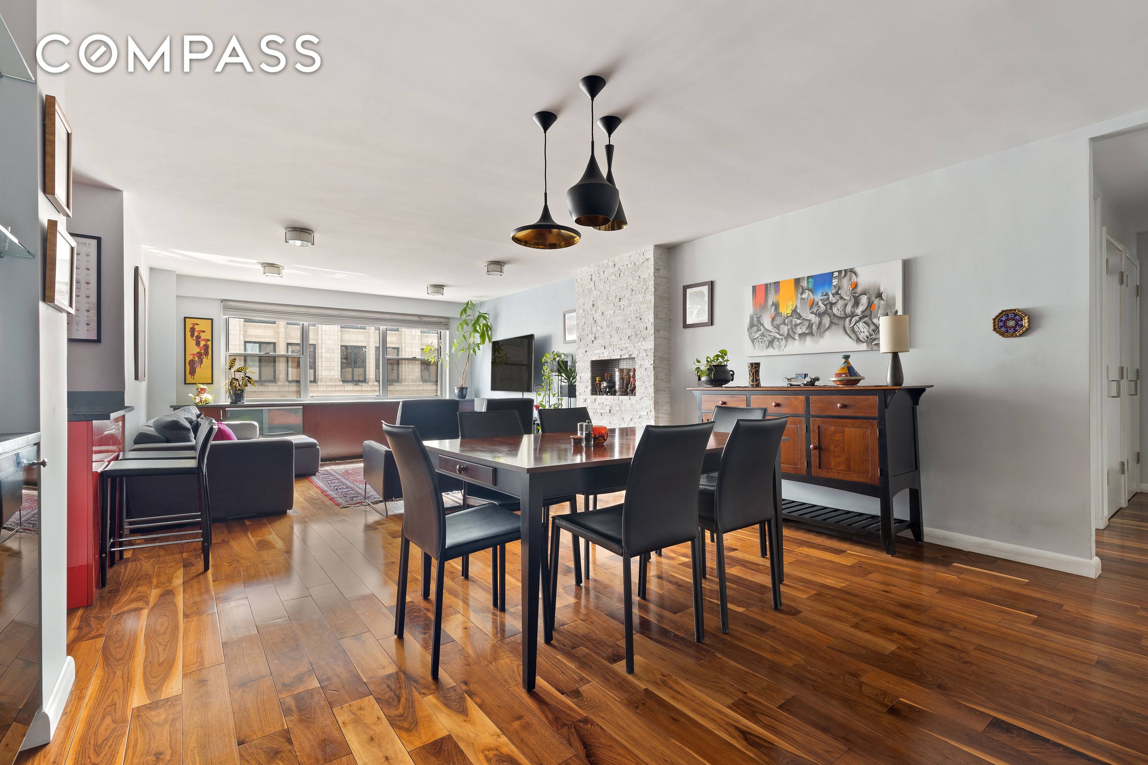 Rare opportunity to make this fully renovated spacious Greenwich Village 2 Bedroom 2 Bath on the 21st floor of the coveted luxury full service co op Stewart House your new ...