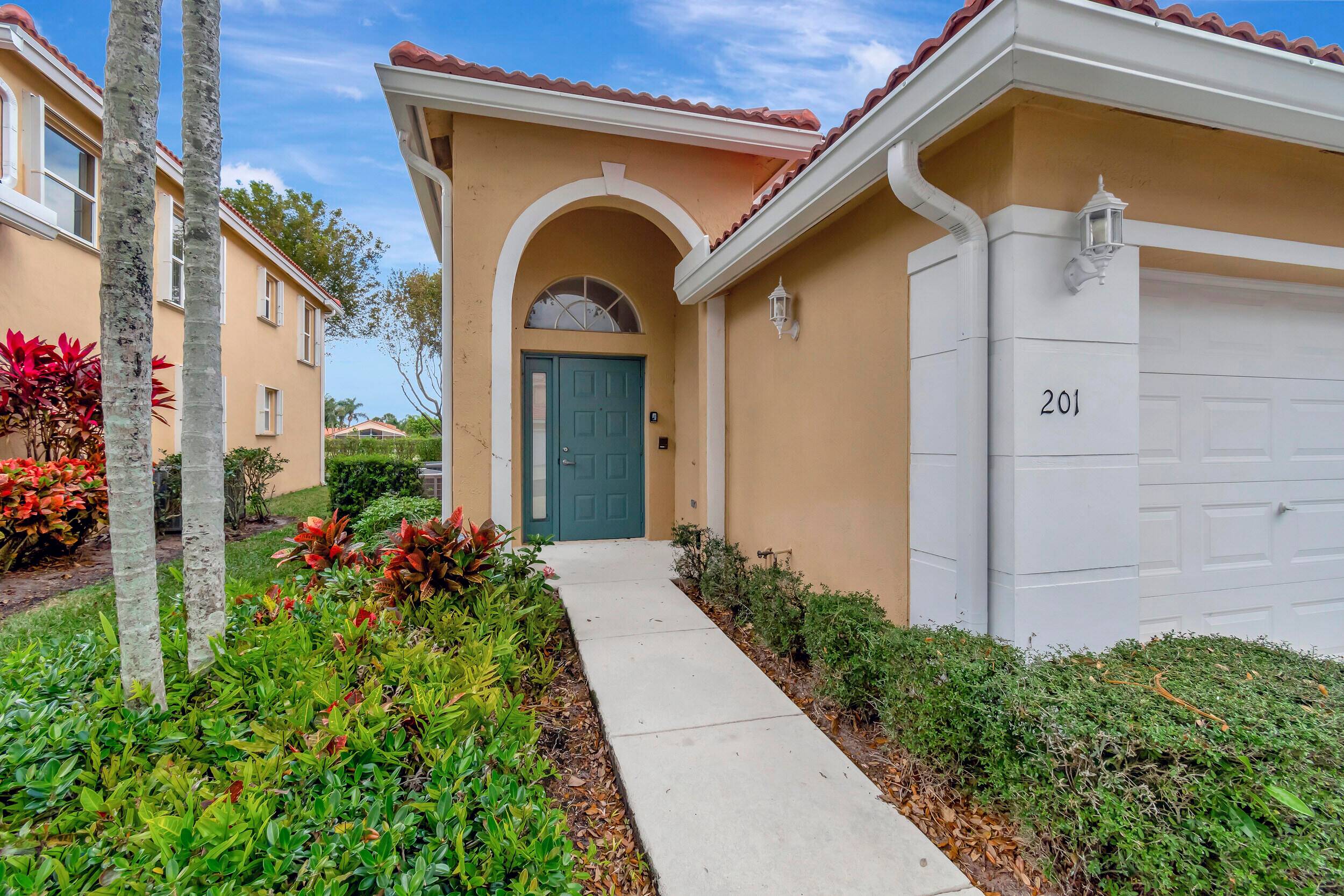 Rarely Available Coach home with Elevator in Crystal Pointe of Coral Lakes.
