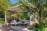 Deck with an outdoor hangout area