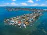96 feet of intracoastal waterfront with panoramic open water views