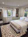 Bedroom featuring recessed lighting and light wood-type flooring