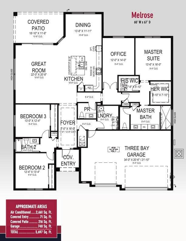 This lovely Melrose floor plan is being built in High Pointe and will be ready for occupancy in Spring 2024.