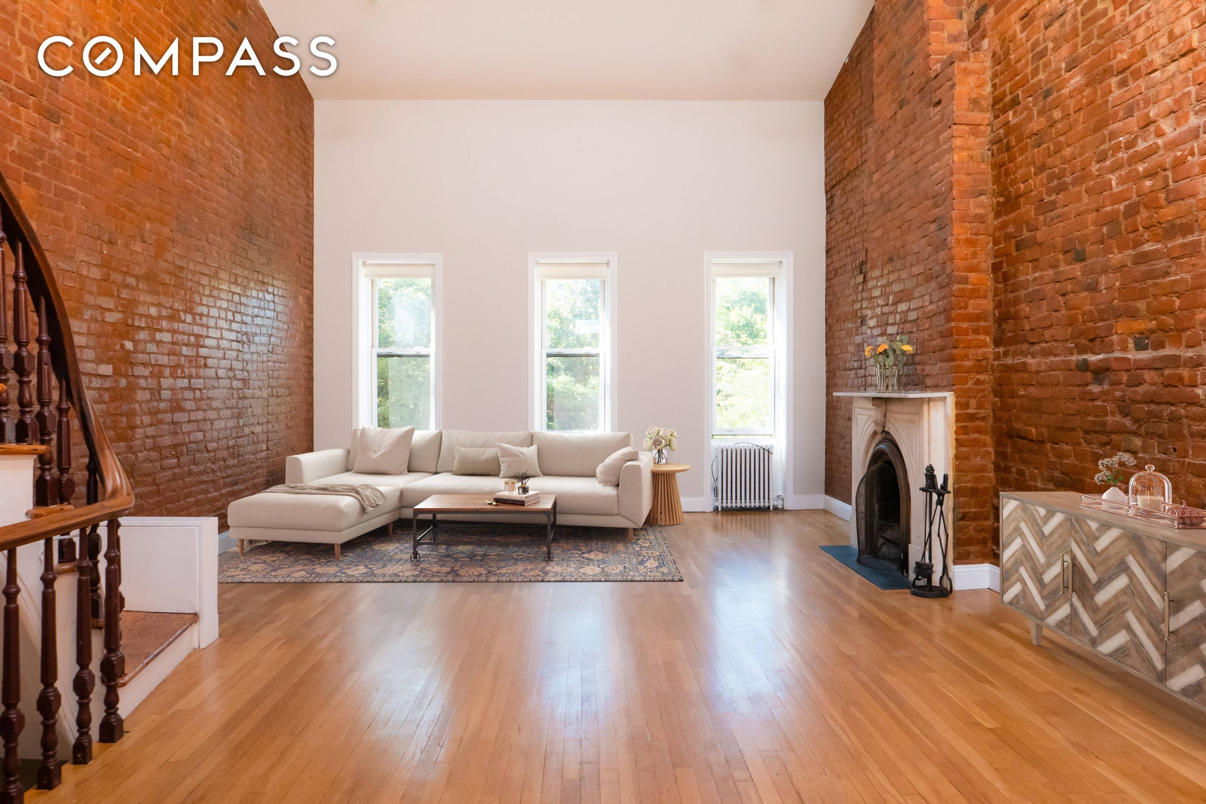 Do you have your heart set on classic loft living, yet are looking to upgrade to a Brooklyn townhouse ?