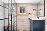 Brand new Primary bathroom with radiant heated floors