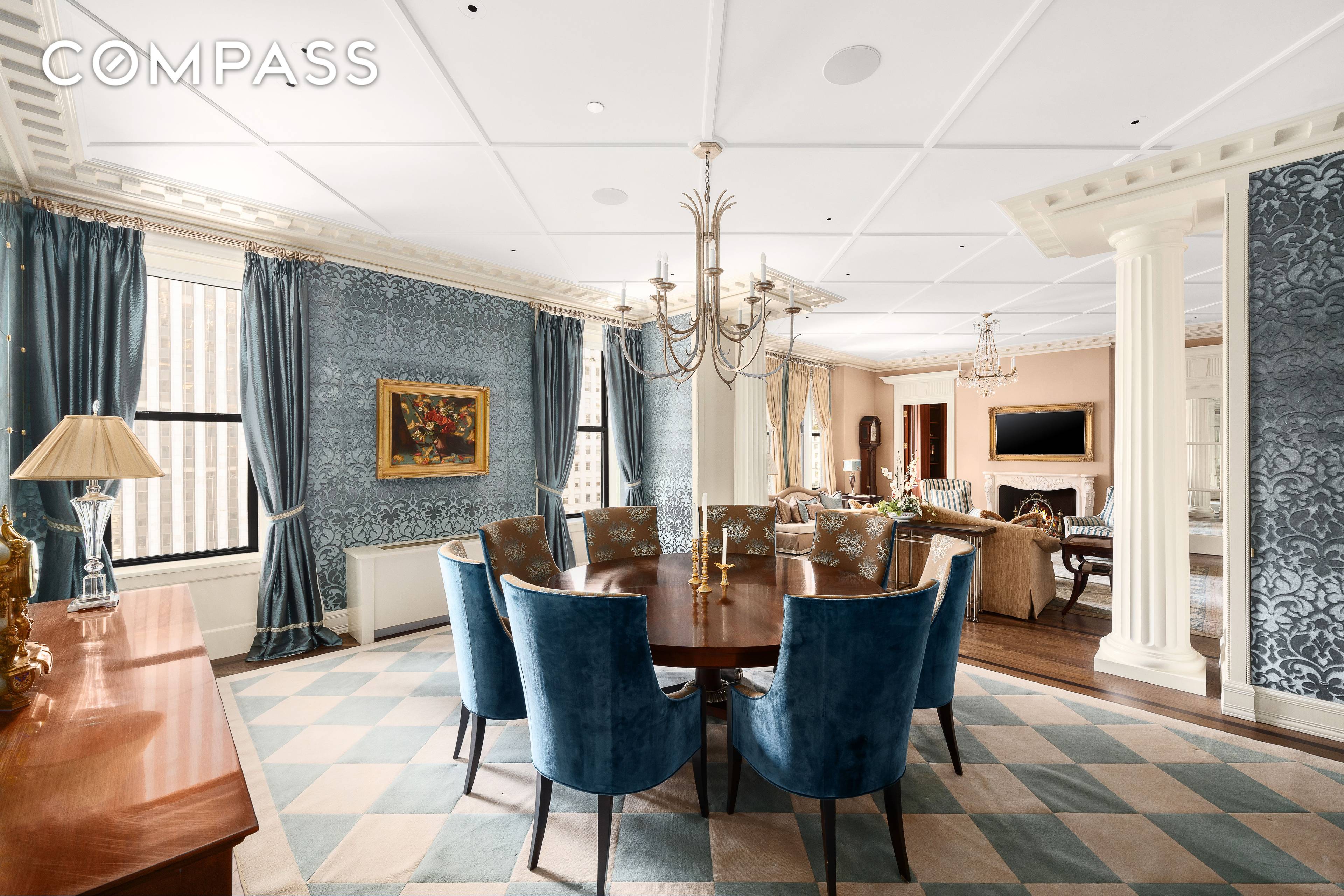 This masterfully designed 2 bedroom, mint condition bright Residence in the world renowned Plaza Private Residences was designed by architects Cicognani Kalla and decorated by AD 100 designer Richard Keith ...