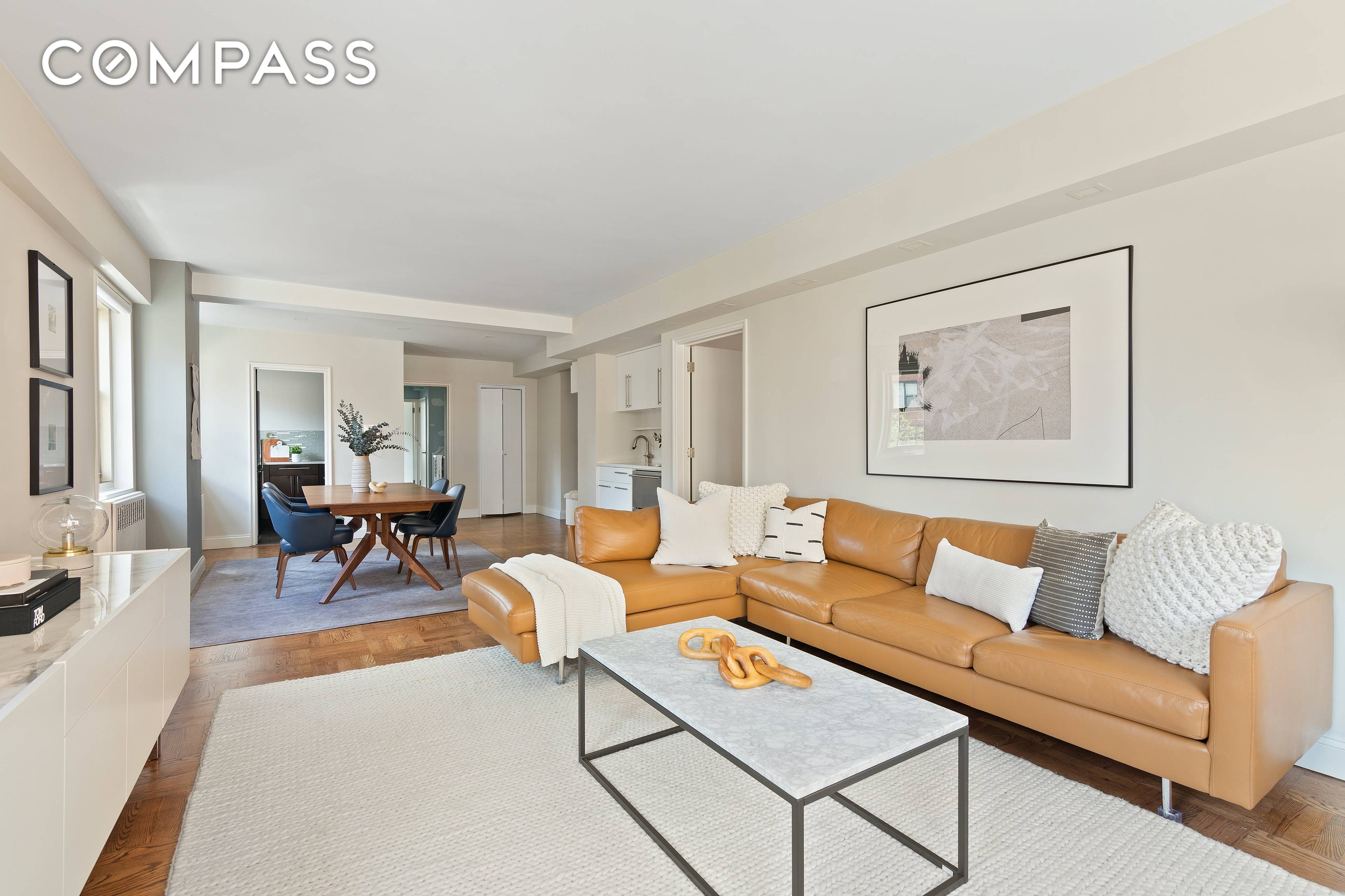 Sunny, Spacious, Renovated and Elegant describe this custom home at 35 Park Avenue.