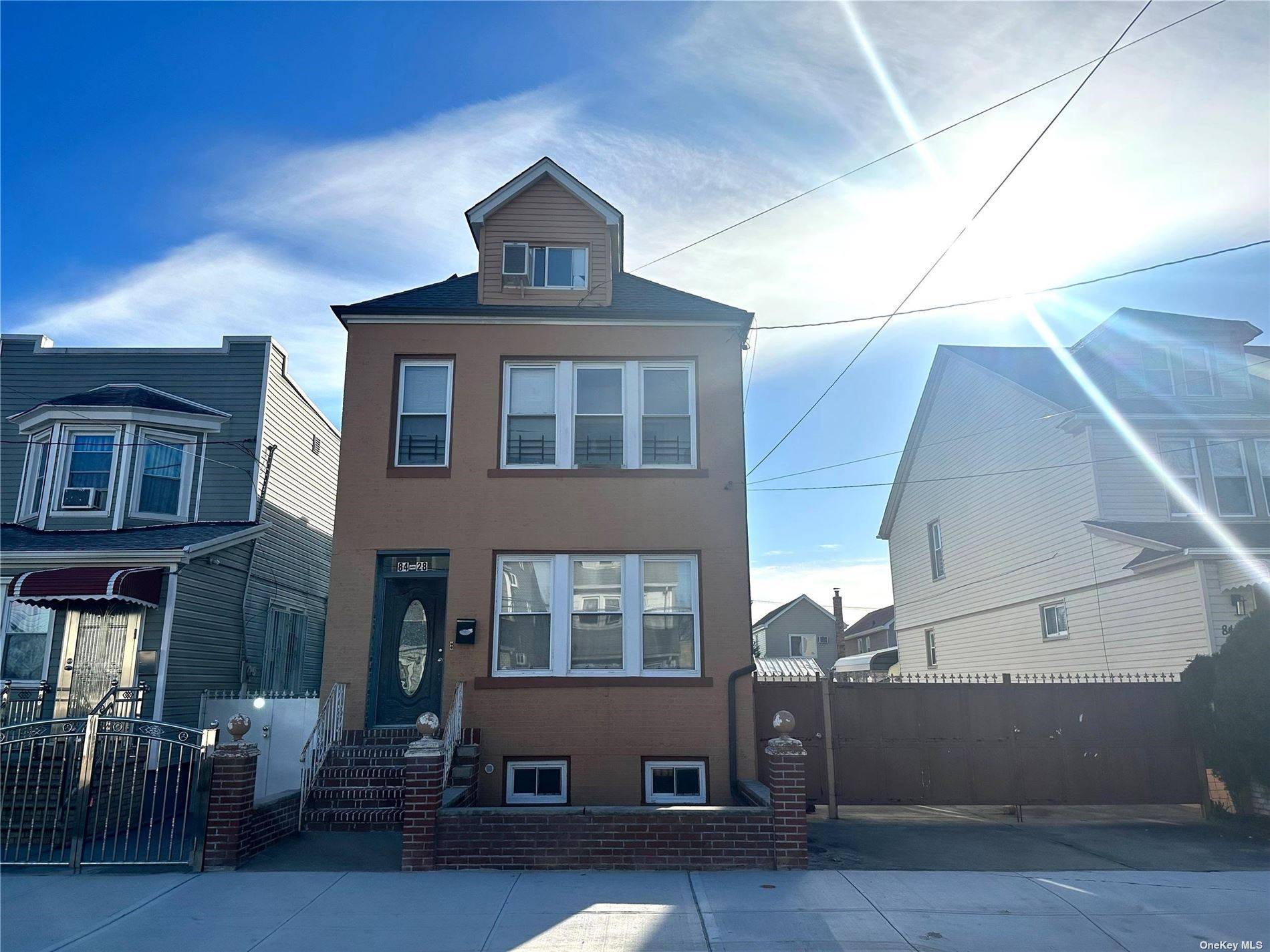 OZONE PARK TWO FAMILY HOUSE WITH LOT INCLUDED IN SALE.