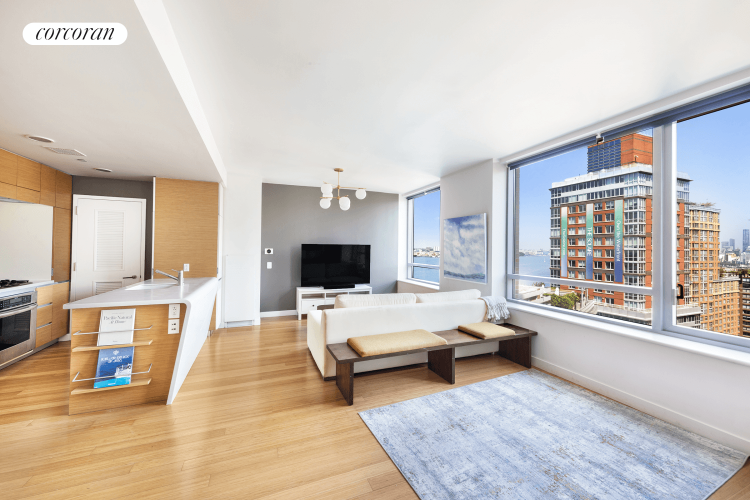 Elevate Your Living in Battery Park City A Haven of Elegance and Sustainability Overlooking Hudson RiverBehold the epitome of luxury living in Battery Park City a palatial 1 bedroom residence ...