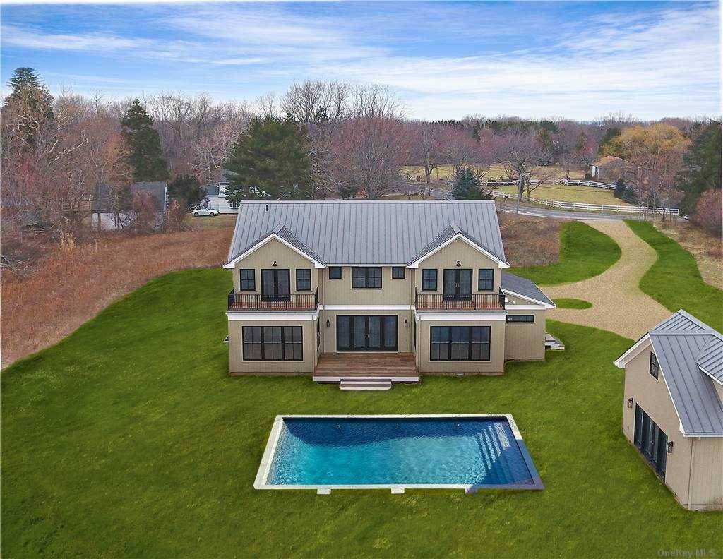 New Construction ! With Meticulous Attention To the Use of High Quality Materials And Craftsmanship, This Modern Farmhouse Sits On Over 6 Bucolic Acres On Albertson Lane, One Of The ...